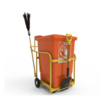 Carro Barrendero De 175 Litros Para Transporte De Residuos [Bar-175]