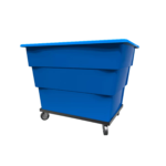 Carrito De Plástico Para Lavanderia De 1100 Lts [Cargacarro-1100]