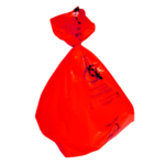 Bolsa De Rpbi  Color Rojo De Polietileno De Baja Densidad De 55X60 Cm [Lro-55-200-Rojo]