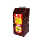 Contenedor Recolector De Punzocortantes Rpbi Rojo De 12 Litros [Pc-12-R]