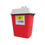 Contenedor Recolector De Punzocortantes Rpbi Rojo De 13 Litros [Pc-13]