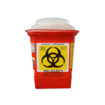 Contenedor Recolector De Punzocortantes Rpbi Rojo De 8.44 Litros [Pc-8.44]