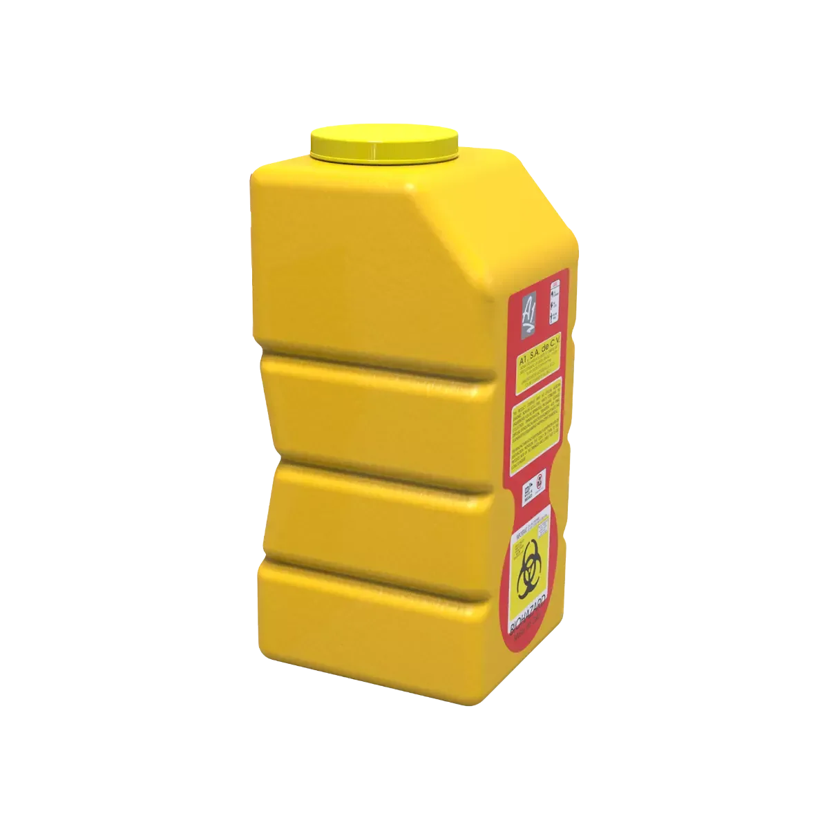 Recolector de líquidos amarillo 12 L