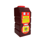 Contenedor Recolector Liquidos Rpbi Rojo De 12 Litros [Pl-12-R]