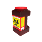 Contenedor Recolector Liquidos Rpbi Rojo De 3 Litros [Pl-3-R]