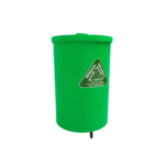 Contenedor De Plástico De 200 Litros Con Ruedas [Plas-200]