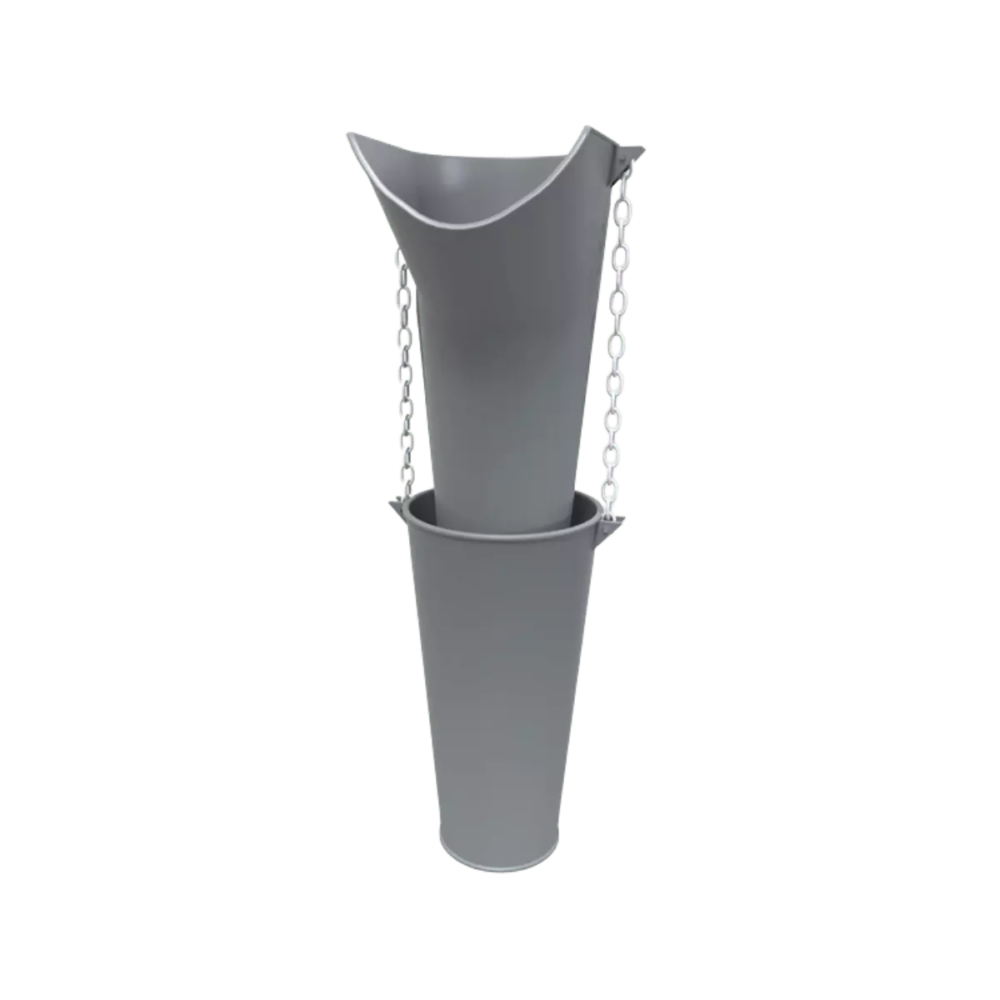 Receptor De Plasico Para Descarga Escombros Con Cadena [Receptor-Cascajero]