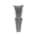 Receptor De Plasico Para Descarga Escombros Con Cadena [Receptor-Cascajero]