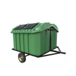 Remolque Para Basura Con Contenedor De 2000 Litros [Remolque-Vic-2000]