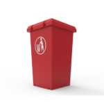 Contenedor Para Residuos De 100 Litros [Rudo-100]